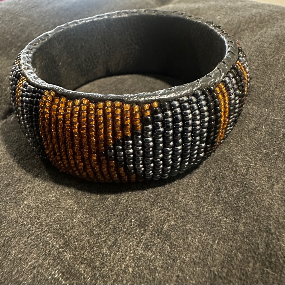 Handmade Beaded Bracelet. Masai. Bought in Africa, July 2025